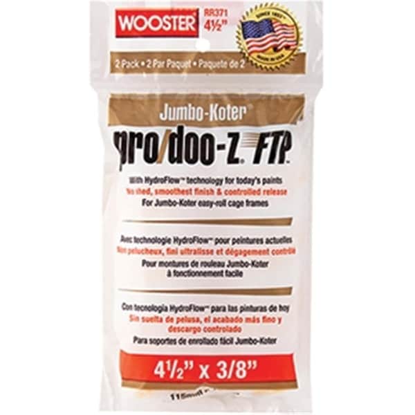 Light House Beauty RR371 4.5 in. Jumbo-Koter Pro & Doo-Z Ftp 0.37 in. Roller Cover LI3570969 - main